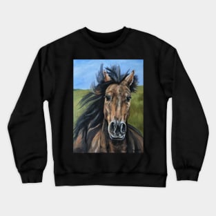 Galloping Horse Crewneck Sweatshirt